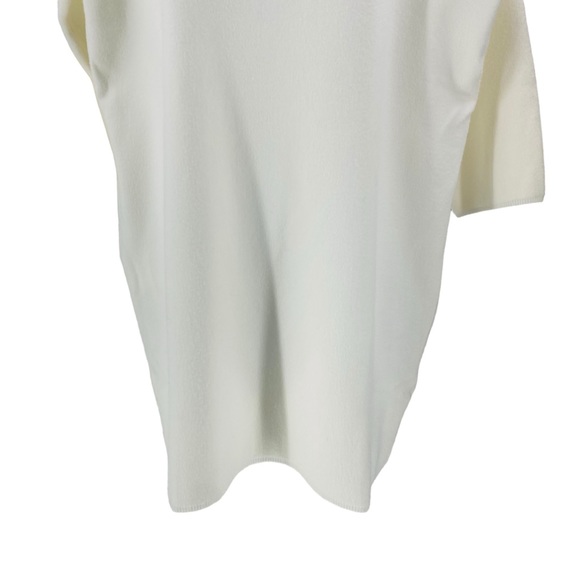 Pomander Place | NEW Winter White Vivianne Turtleneck Sweater Mini Dress Size S - Picture 6 of 11